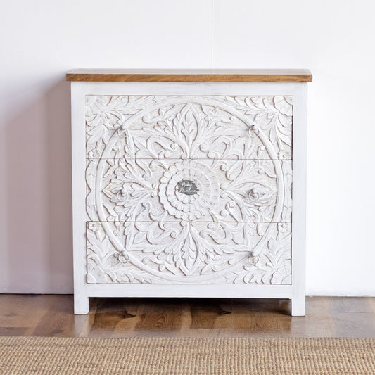 Chest of Drawers Carved