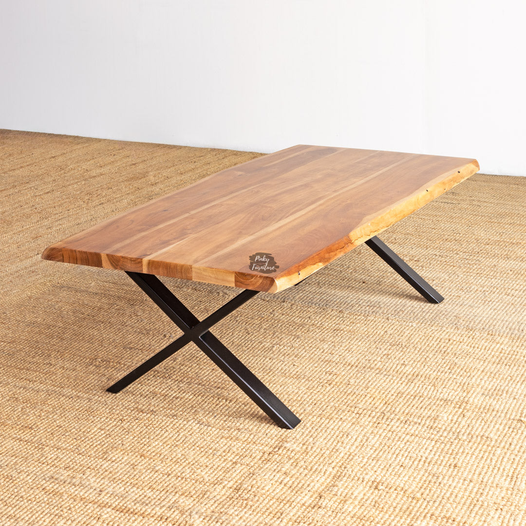 Coffee Table Acacia Wood with Live Edge