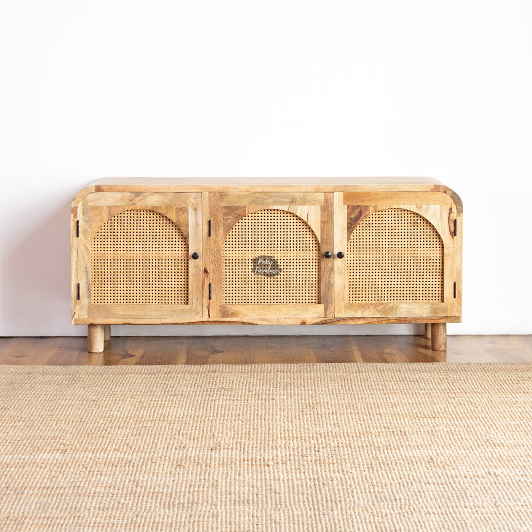 Tv Cabinet Rattan Design