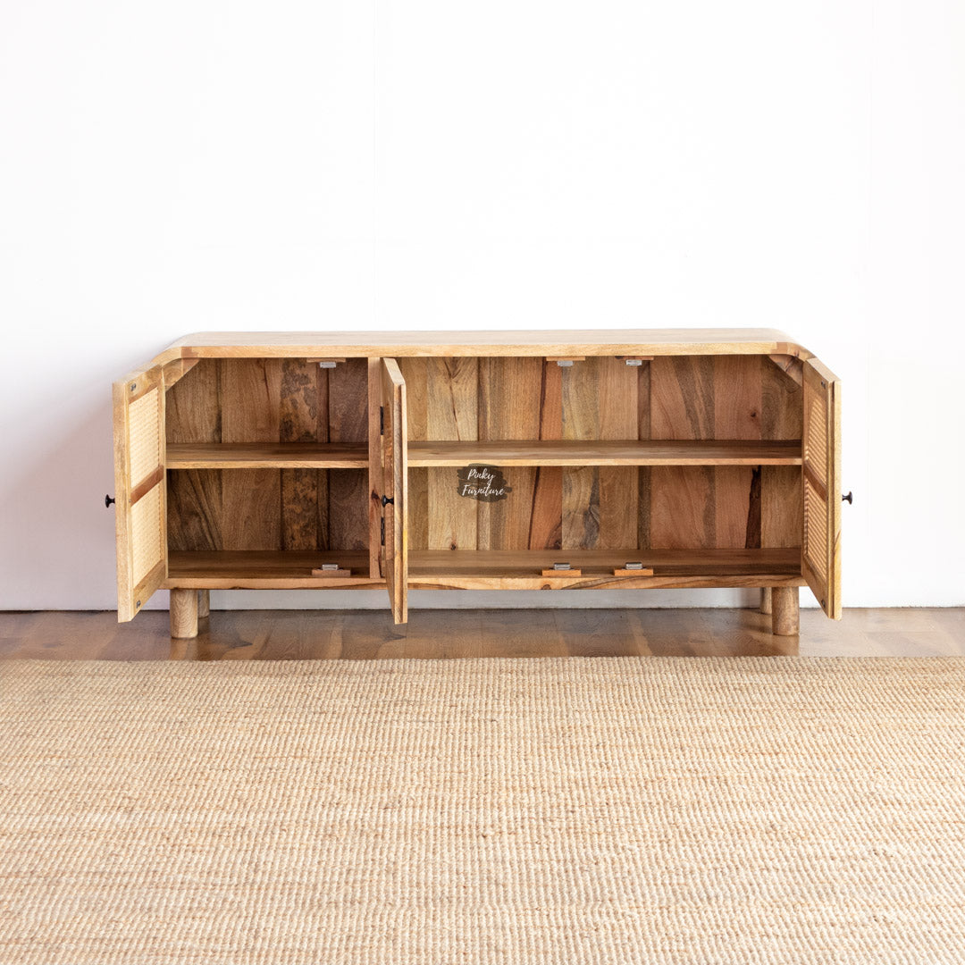 Tv Cabinet Rattan Design