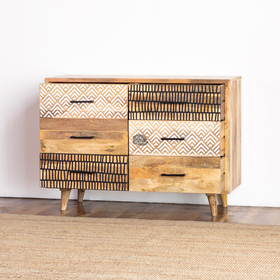 Modern Geometric Sideboard - AB25MR-2-13