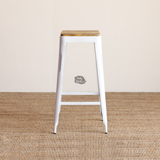 wooden bar stools