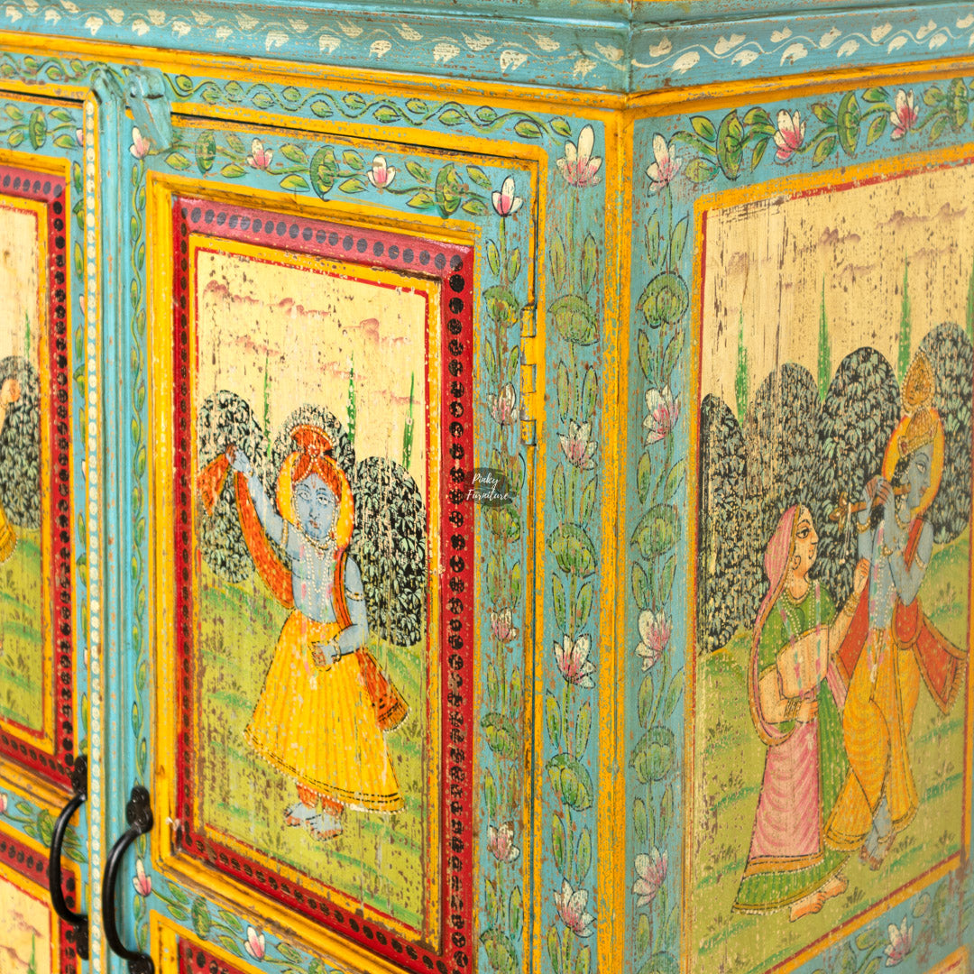 Cupboard Painted Design