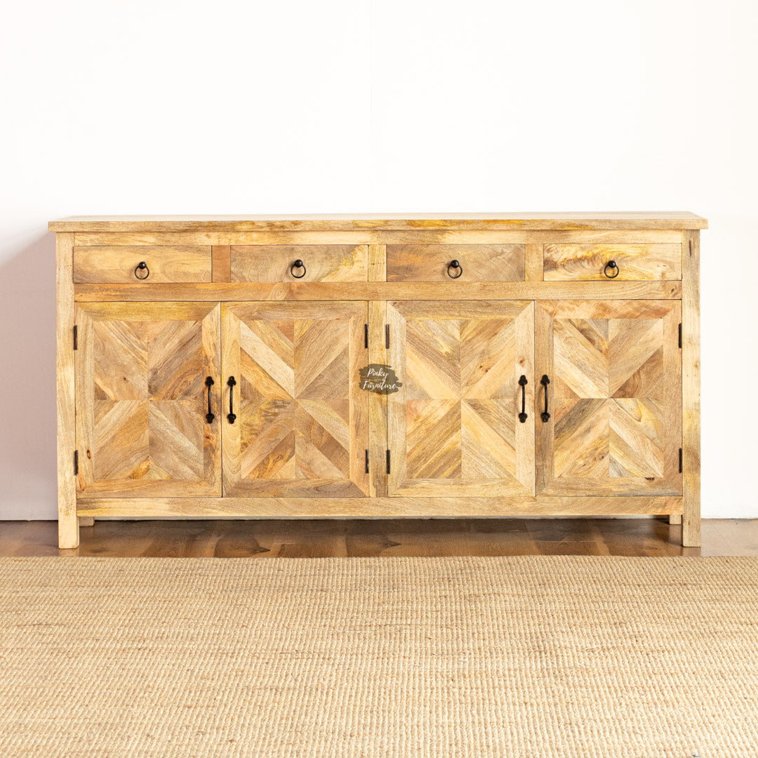 Sideboard Herringbone Design