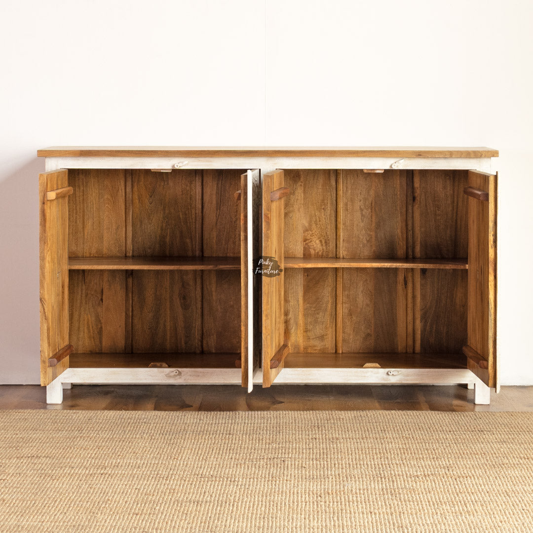 wood sideboard
