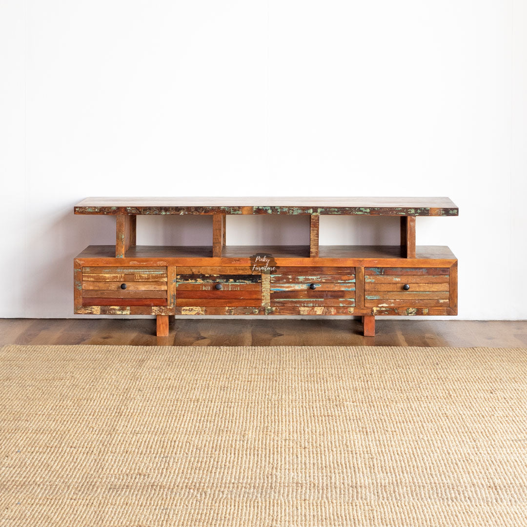 TV Cabinet Recycled Design