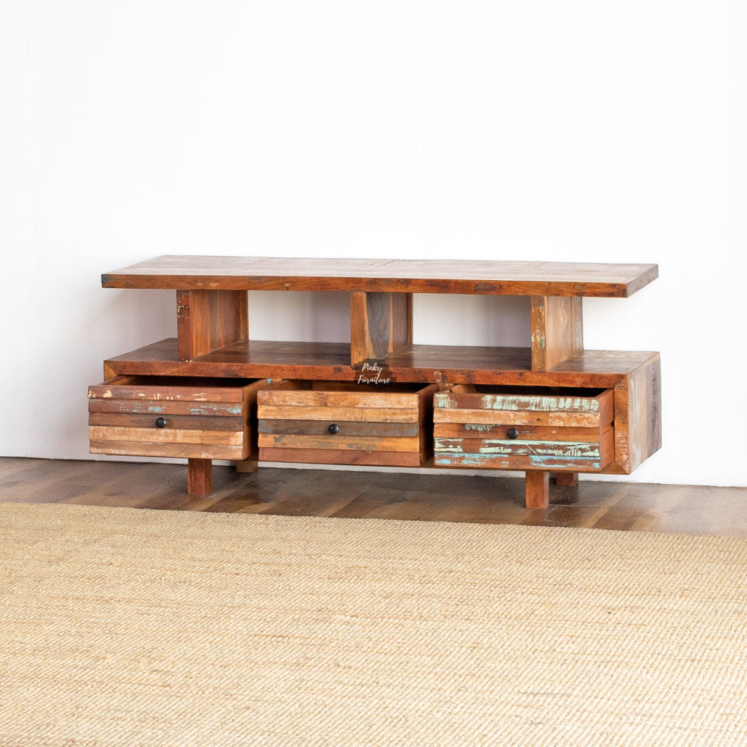 TV Cabinet Recycled Design