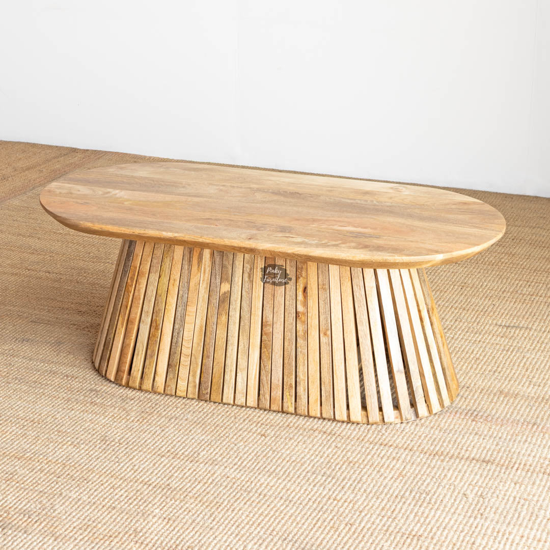 Coffee Table Oval Design
