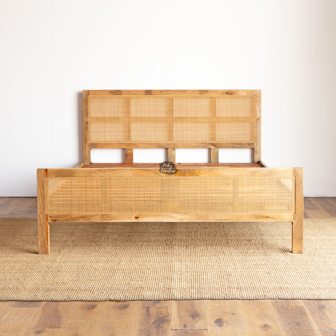 Bed Rattan Design