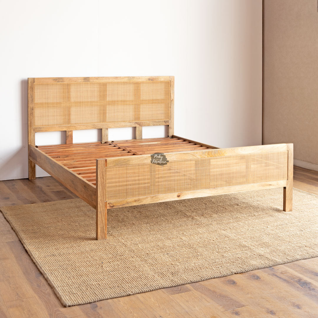 Bed Rattan Design