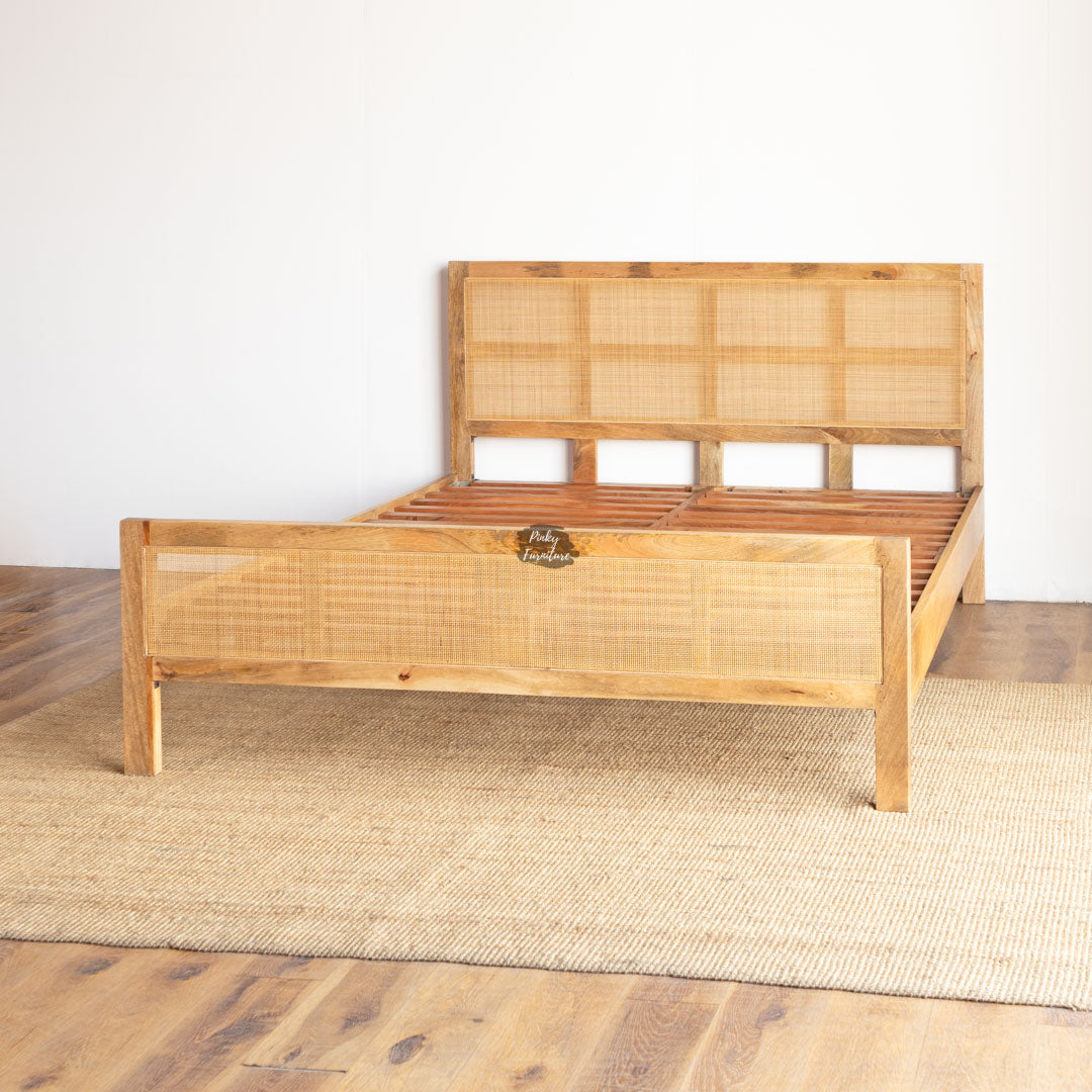 Bed Rattan Design