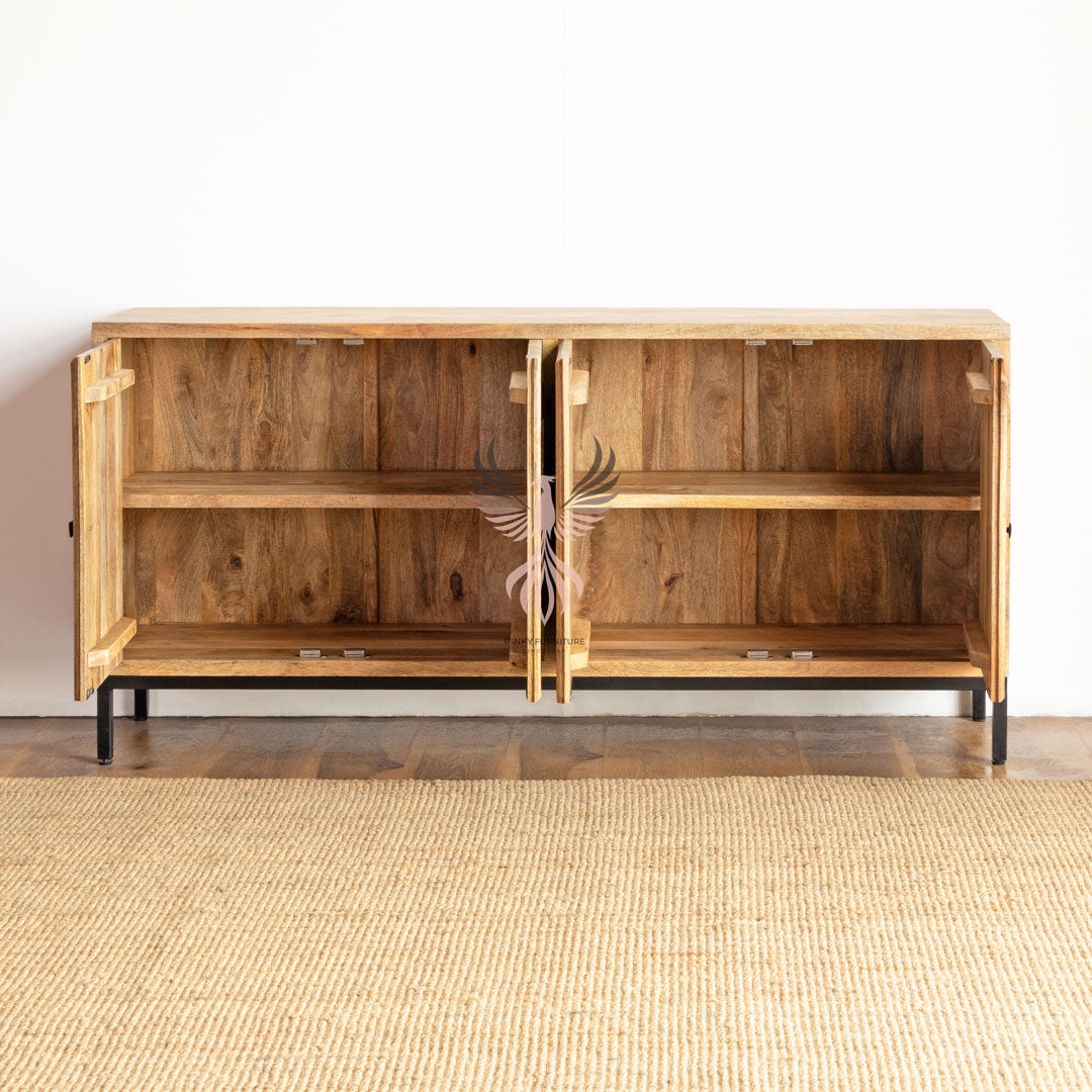 Sideboard Ribbed Design