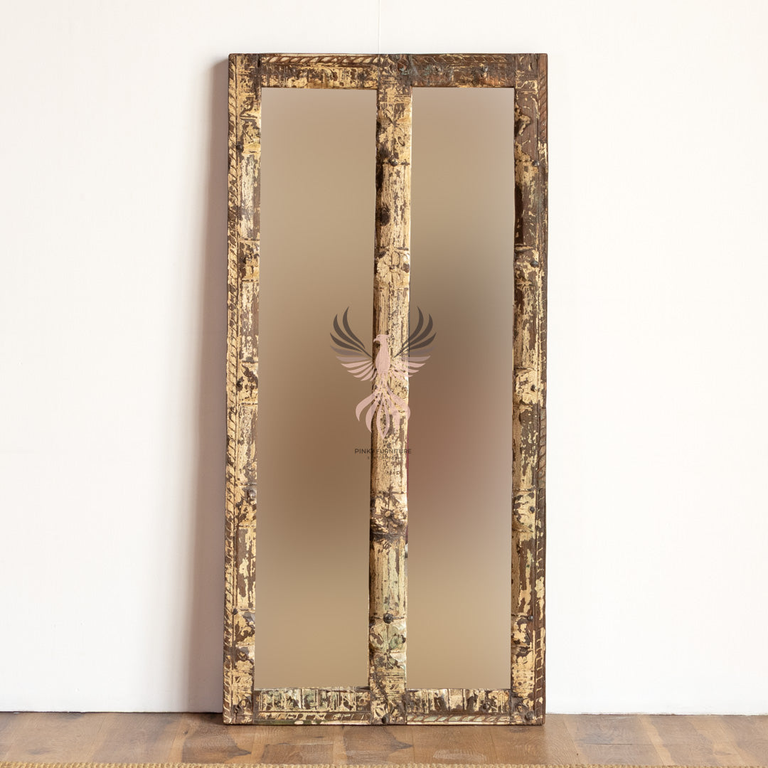 Mirror Frame Old Wood Design