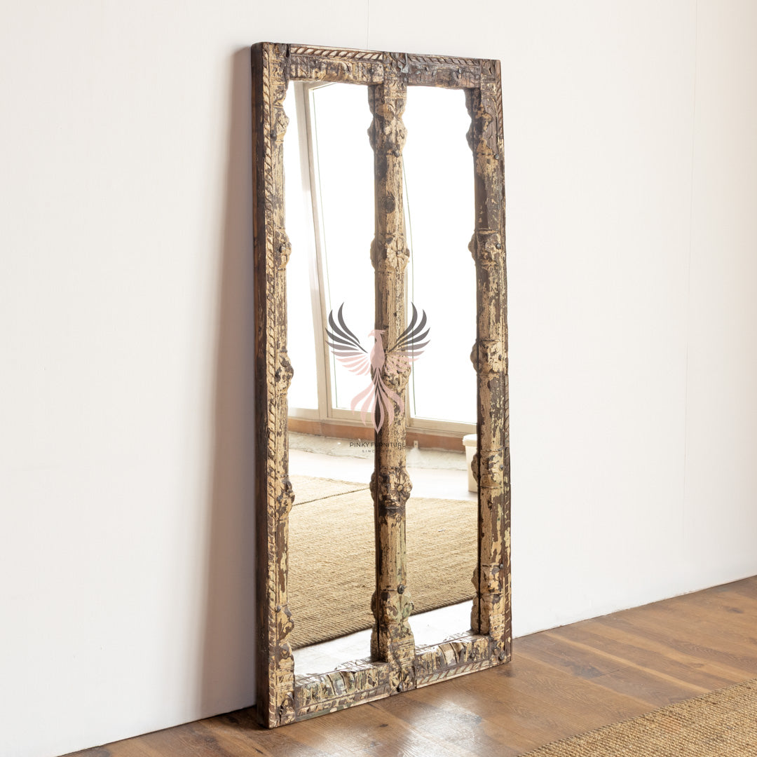 Mirror Frame Old Wood Design