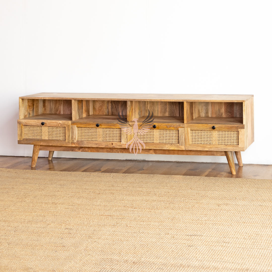 wooden tv cabinet
