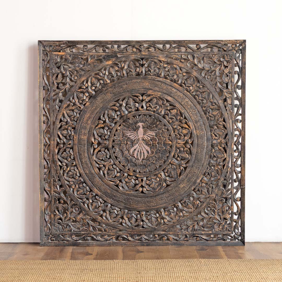 Panel Carved Square Design