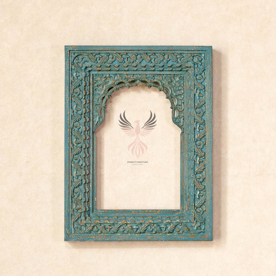 Mirror Frame Carved Design Small