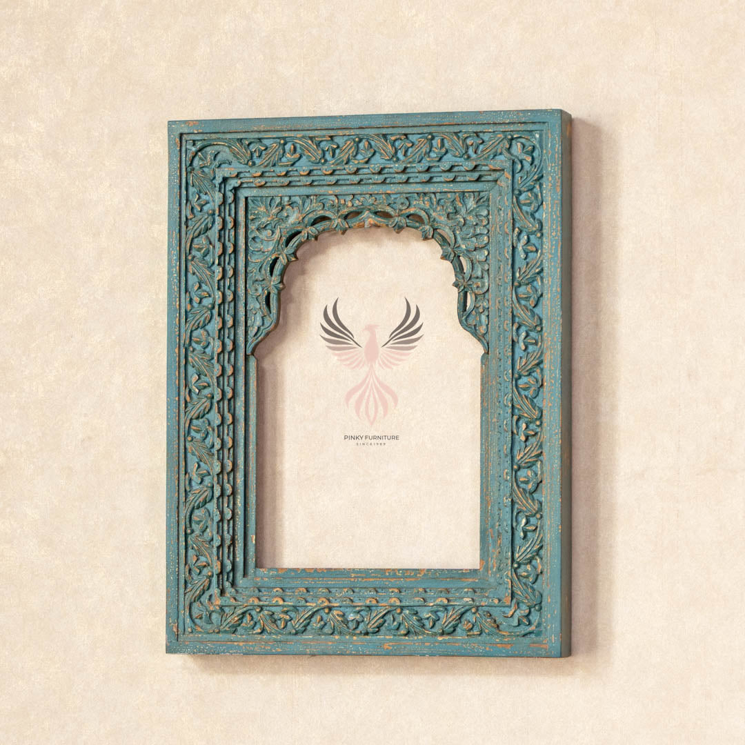 Mirror Frame Carved Design Small