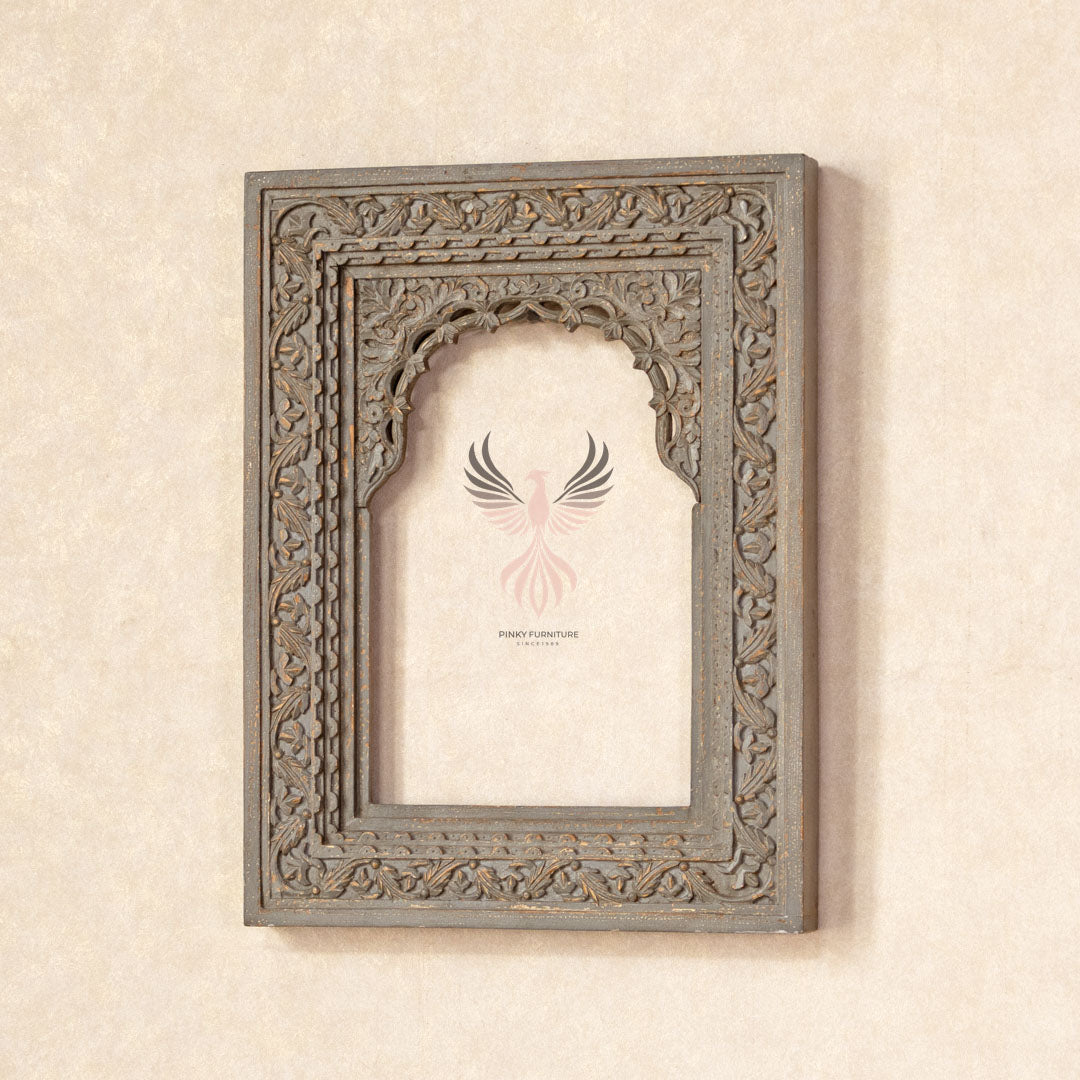 Mirror Frame Carved Design Small