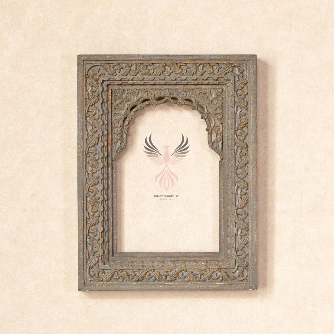 Mirror Frame Carved Design Small