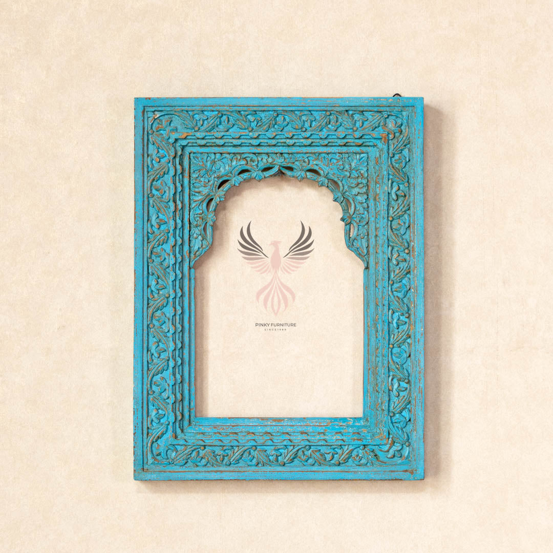 Mirror Frame Carved Design Small