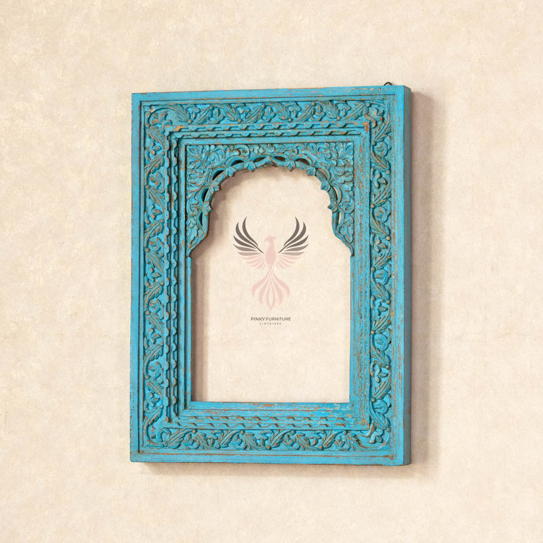 Mirror Frame Carved Design Small