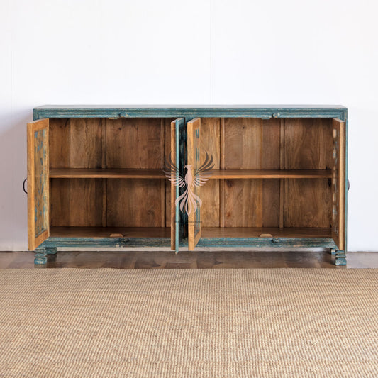 Sideboard Carved 4 Door and 4 Draw Design