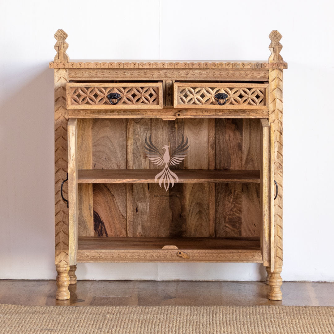 Sideboard Carved 2 Door 2 Draw