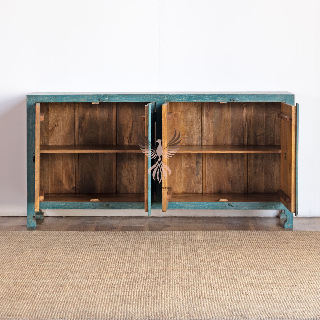 Sideboard Carved 4 Door and 4 Draw Design