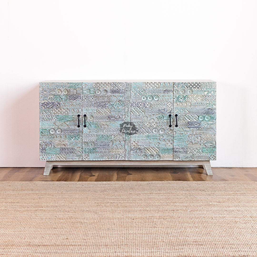 Sideboard Carved 4 Door