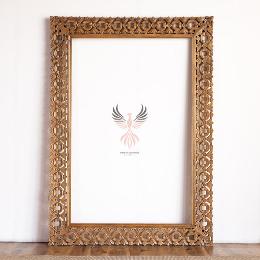 Mirror Frame Carved Design