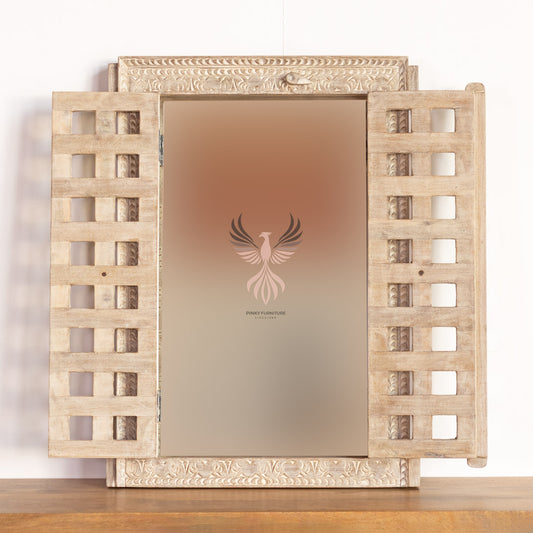 Window Carved with Mirror