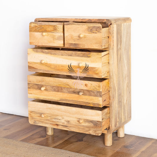 Chest of Drawers Carved