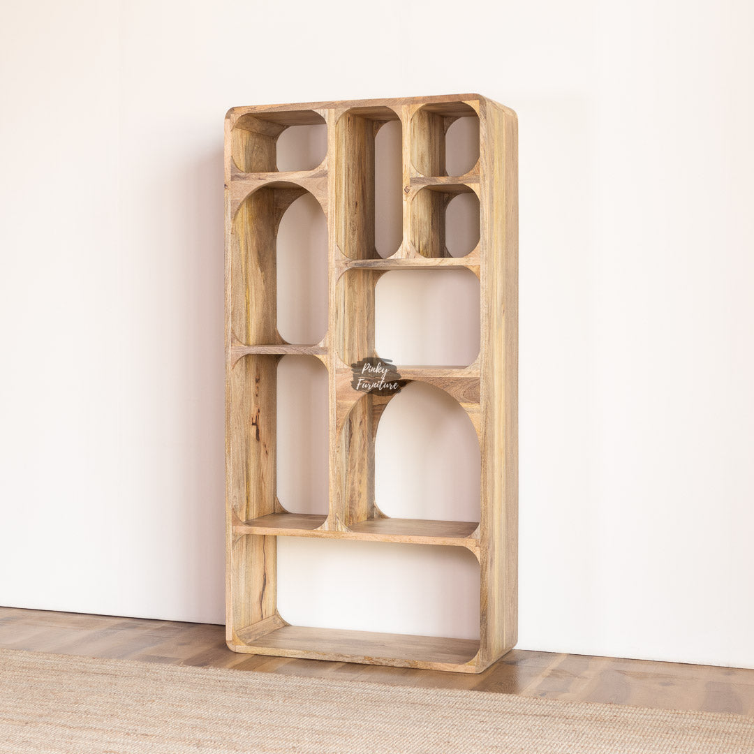 Bookcase Modern Organic Design - AB24DC-2-18