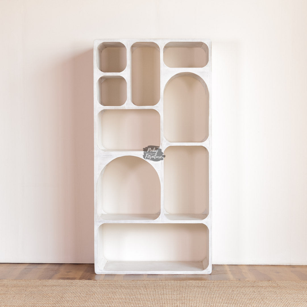 Bookcase Modern Organic Design - AB24DC-2-18