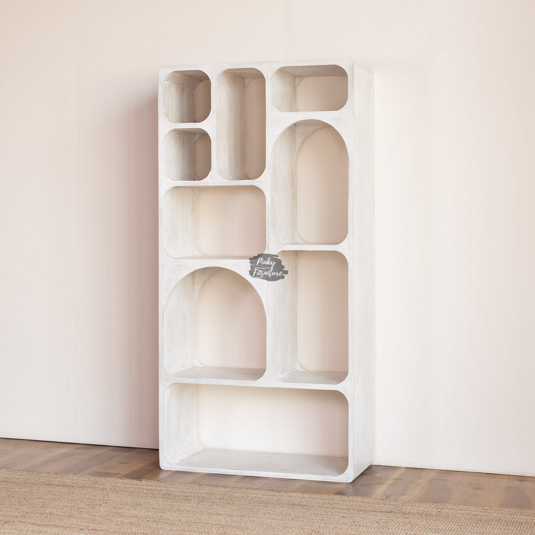Bookcase Modern Organic Design - AB24DC-2-18