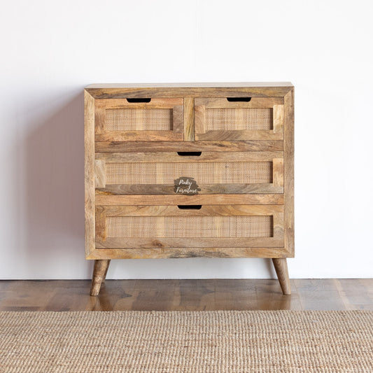 wooden chest of drawers