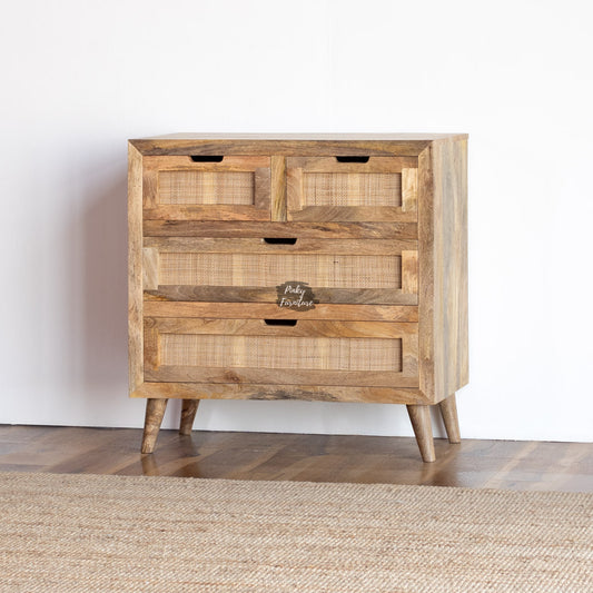 wooden chest of drawers