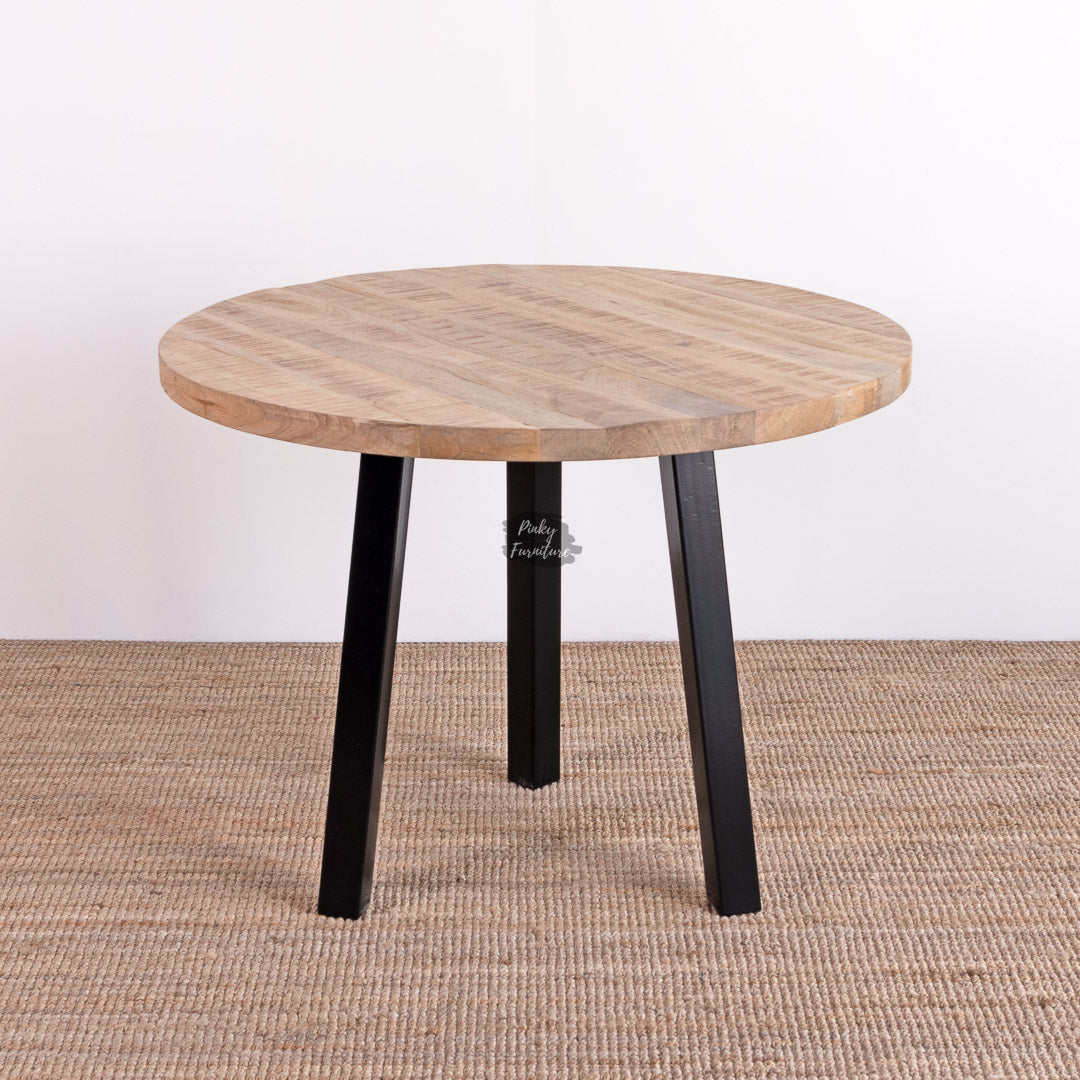 Dining Table Round Mango Wood