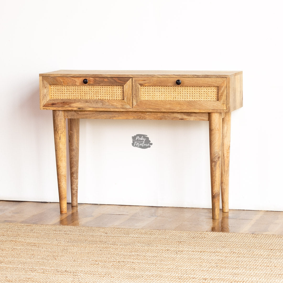 Console Table Rattan