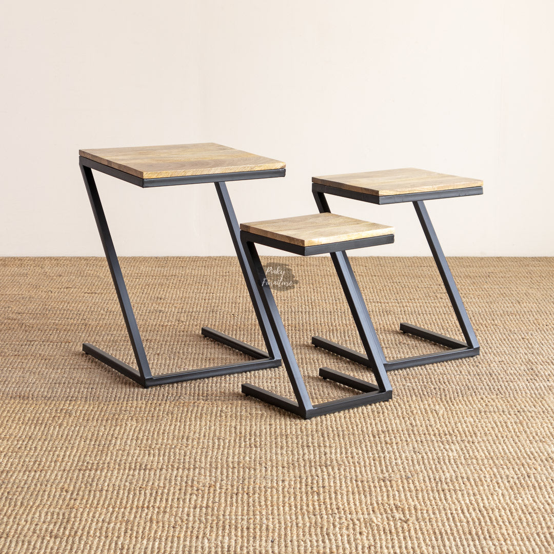 Side Table Set of 3