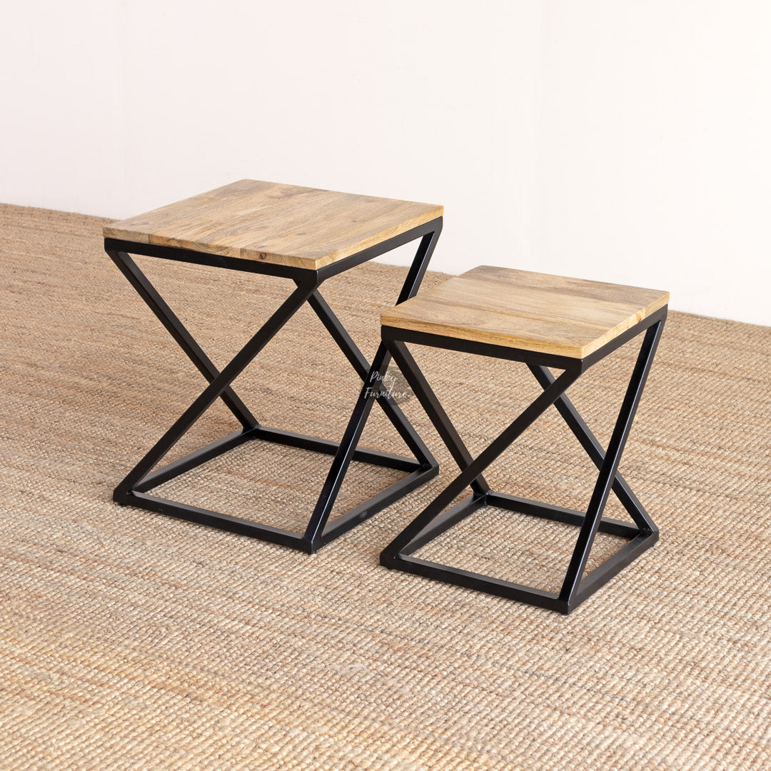 Side Table Set of 2