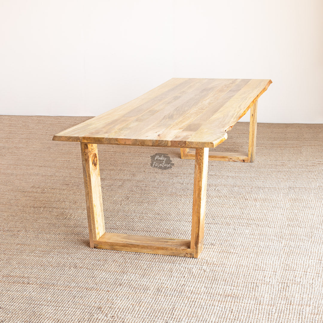 Dining Table Mango Wood with Live Edge