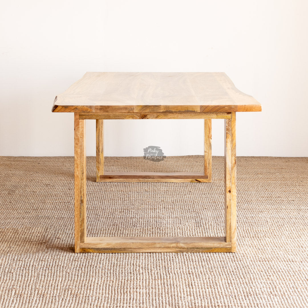 Dining Table Mango Wood with Live Edge