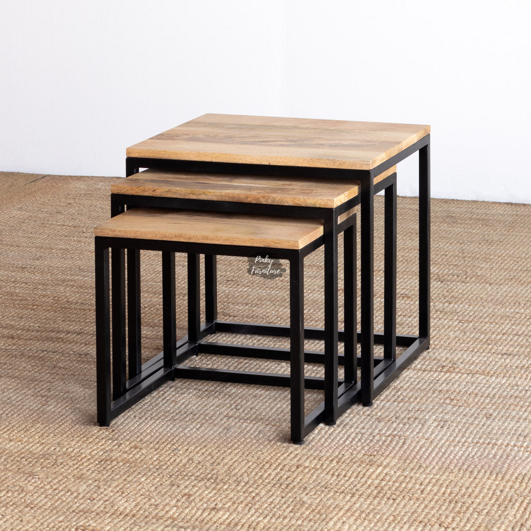 Side Table Set of 3