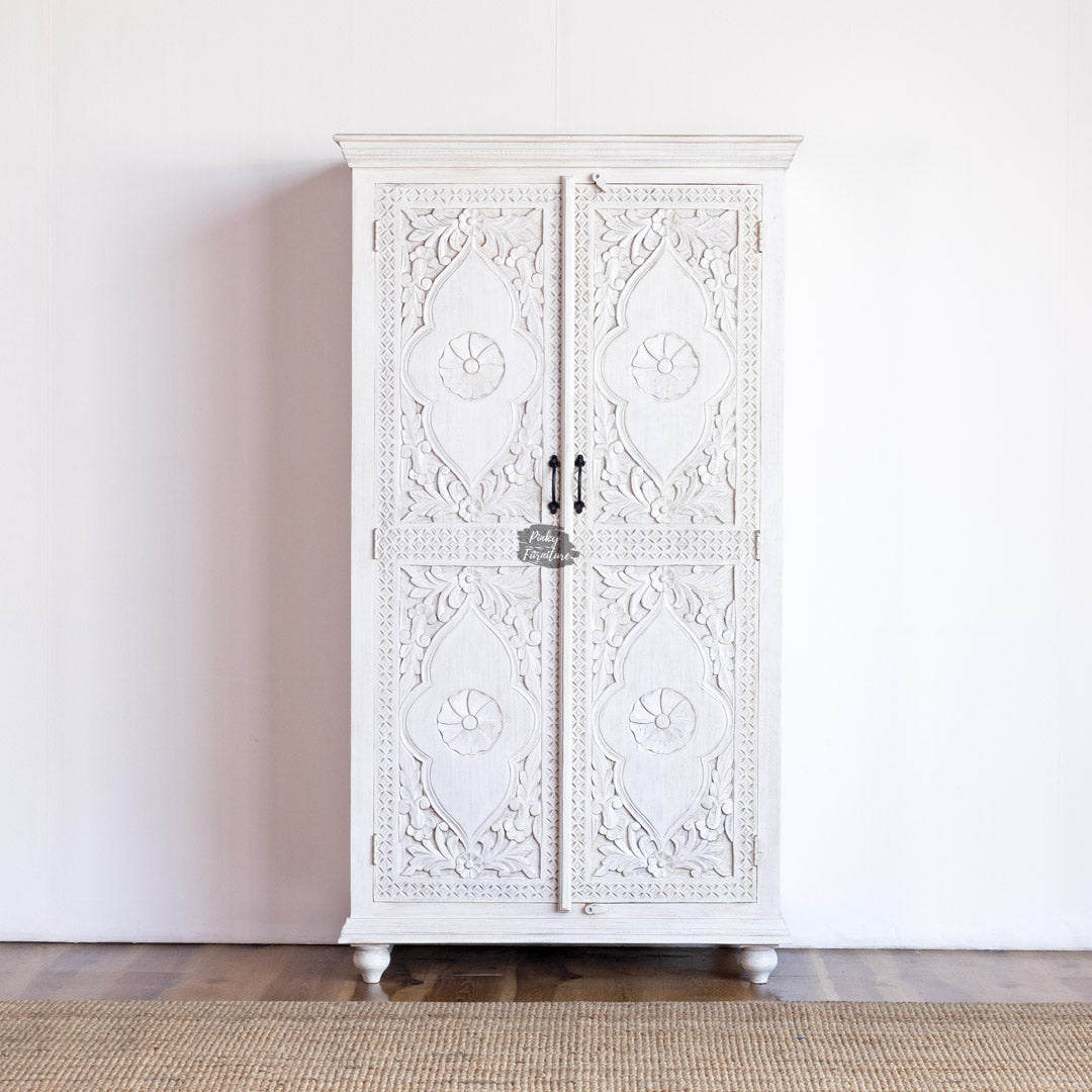 Cupboard Carved - AB24DC-2-19