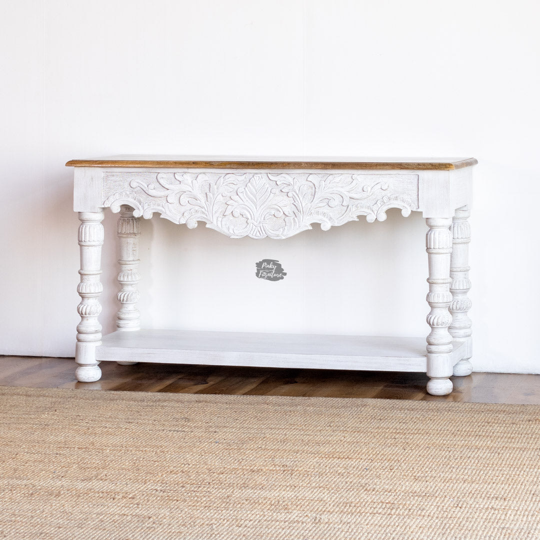 Console Table Carved