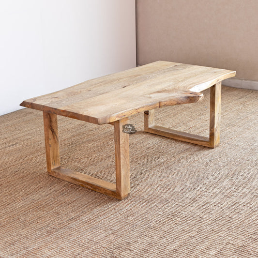 wood coffee table