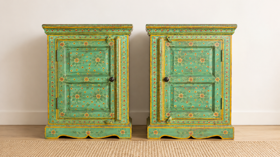 Why Handcrafted Wood Suits Vintage Furniture Dubai
