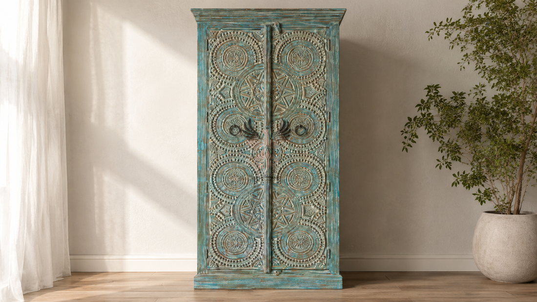 Why Hand-Carved Indian Wooden Furniture Works in Modern Homes